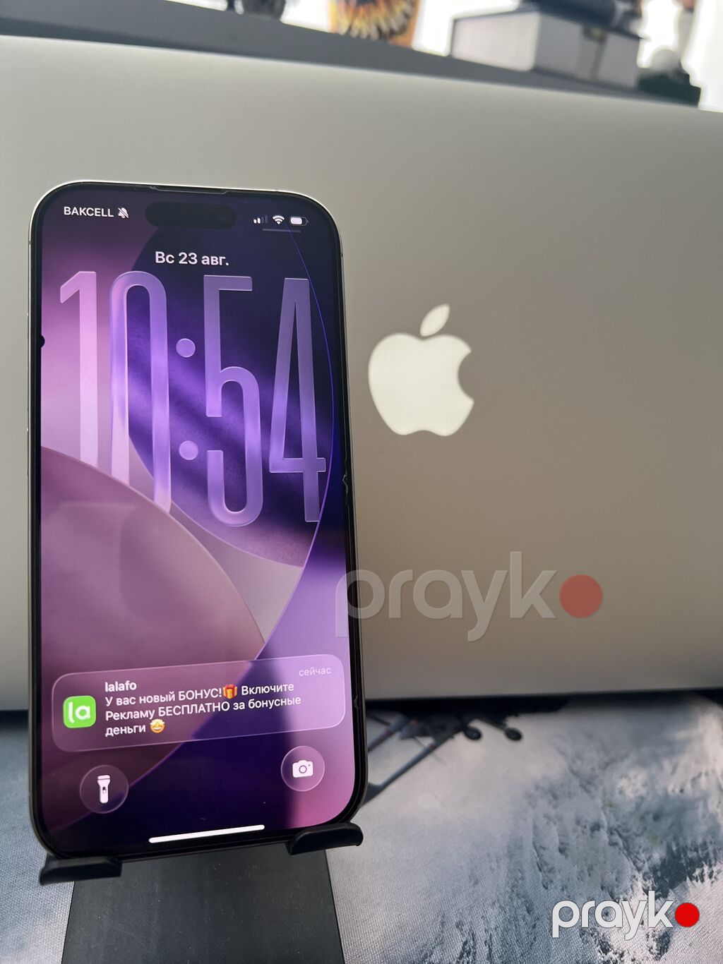 IPhone 15 Pro, Gümüşü, Face ID — Apple iPhone, Bakı (7)