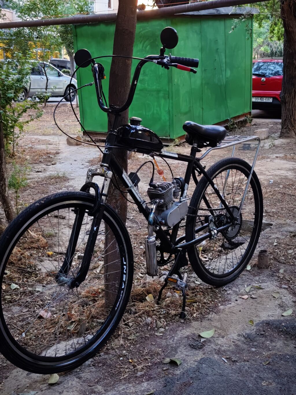 Yeni Şəhər velosipedi 26", sürətlərin sayı: 1, Pulsuz çatdırılma — Velosipedlər, Bakı (4)