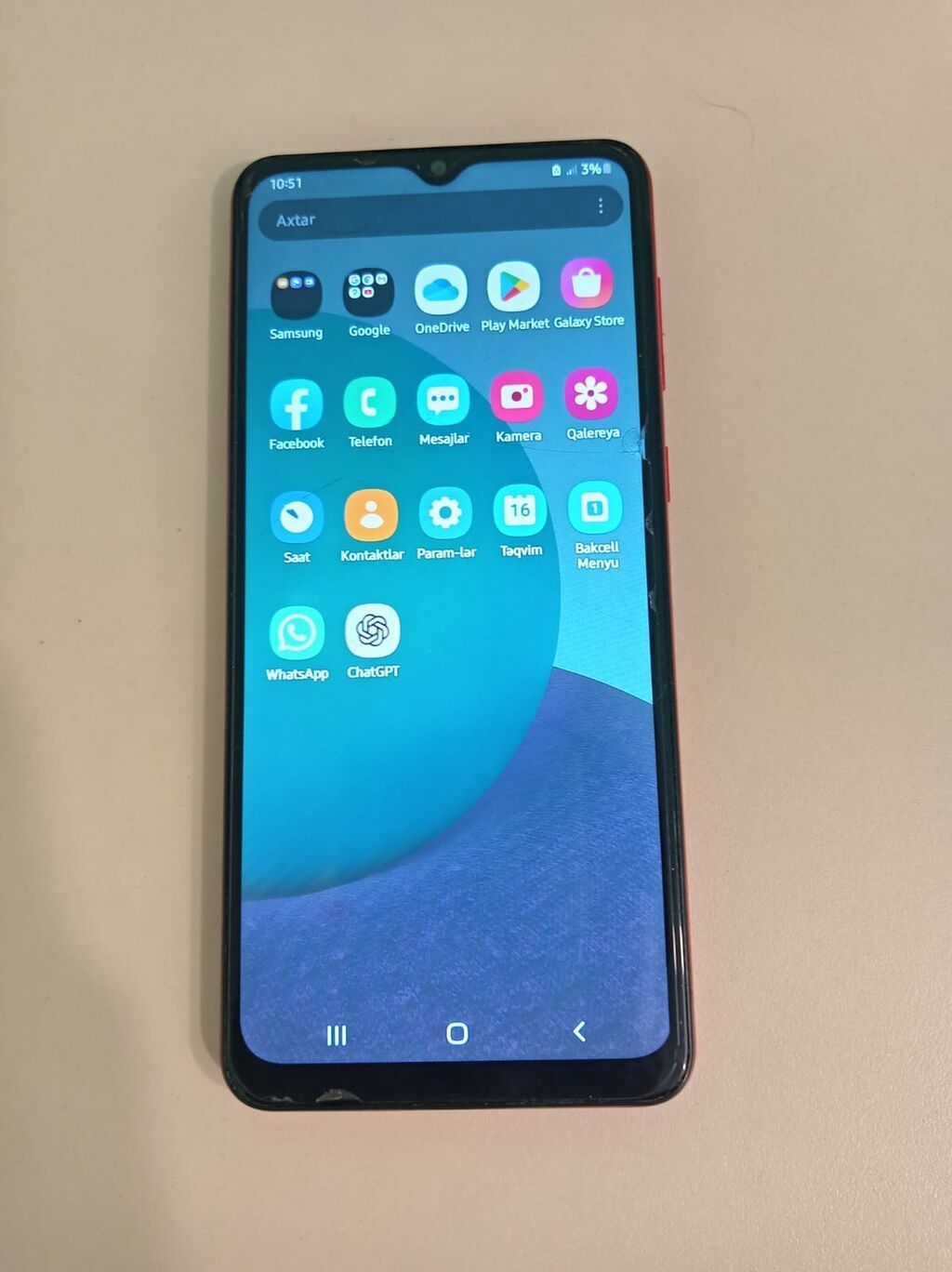 Samsung Galaxy A02 S, 32 GB, rəng - Qırmızı, İki sim kartlı — Samsung, Şəki (2)