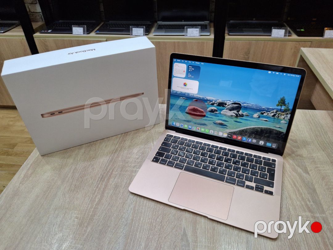 Apple Macbook M1 Air 8/256 90% pil — Elektronika, Bakı (6)