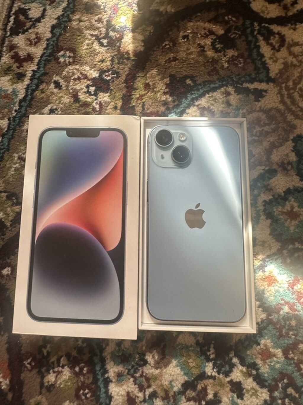 IPhone 14, Mavi, Face ID — Apple iPhone, Bakı