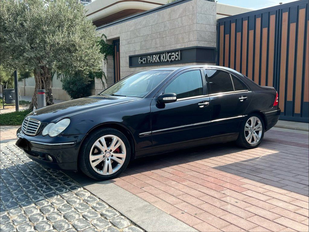 Mercedes C 240, 2.6 L, 2000 il, 479 000 km — Avtomobillər, Bakı (6)