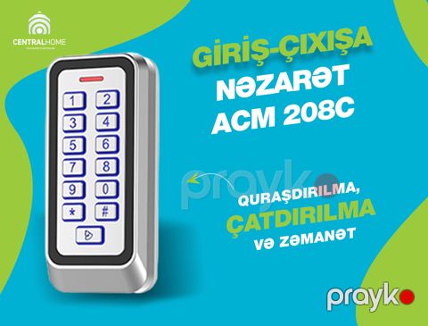 Kilid sistemi "Access kontrol ACM-A55" — Bakı