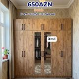 Dolab – 650 AZN Ölçülər: Dərinlik 47 sm × Hündürlük 250 sm × En 240 — Goods
