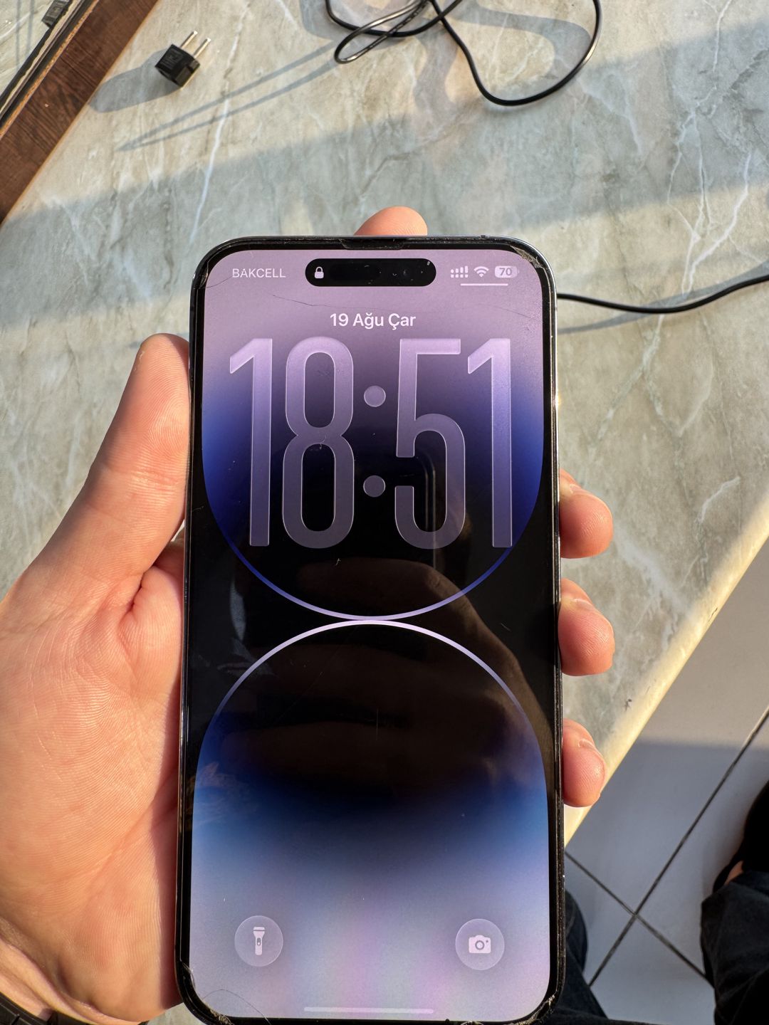 iPhone 14 Pro Max 256GB Deep Purple — Apple iPhone, Gəncə (5)