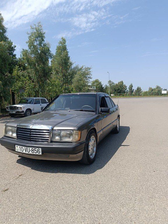 Mercedes 190, 1.8 L, 1990 il, 377 300 km — Avtomobillər, Bakı (2)
