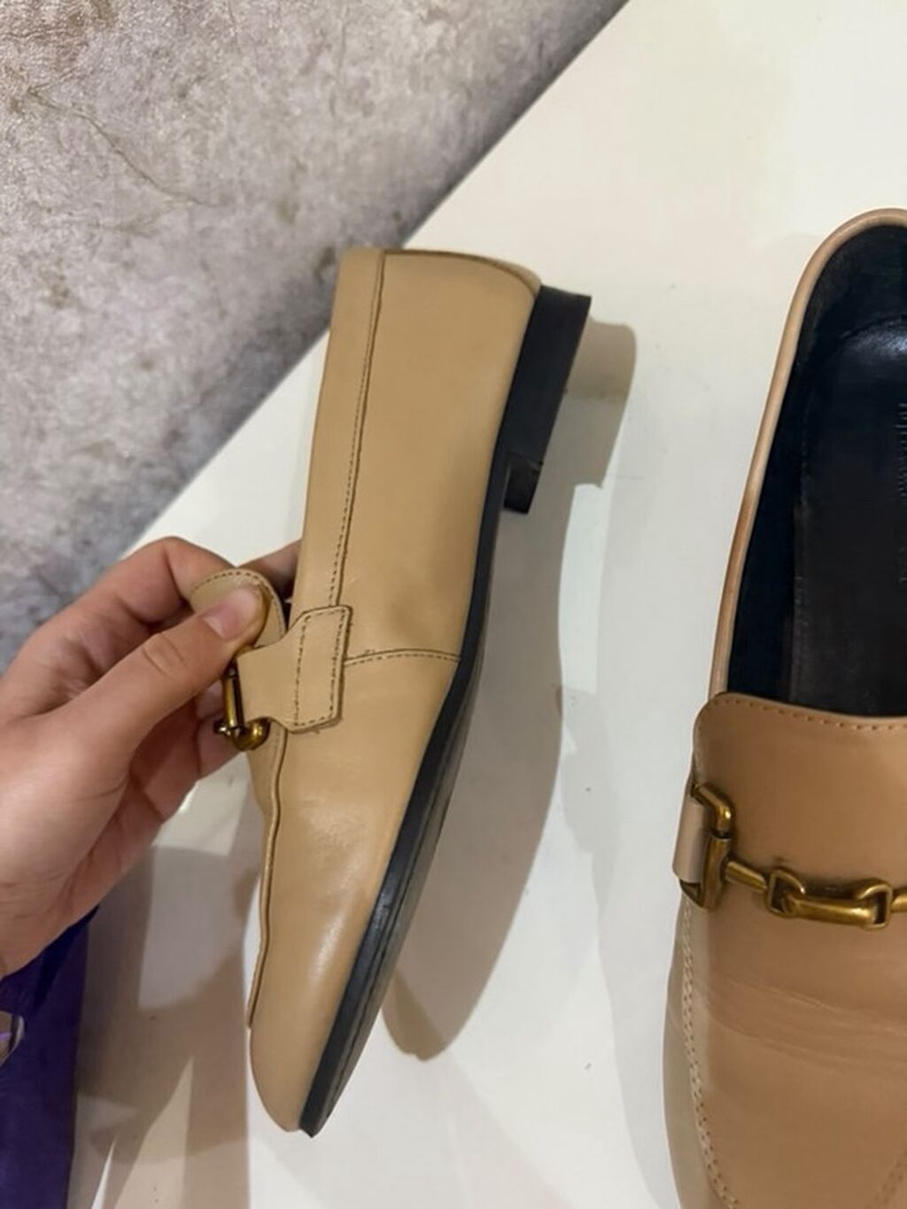Massimo Dutti, Ölçü: 36, rəng - Bej, İşlənmiş — Şəxsi əşyalar, Bakı (2)
