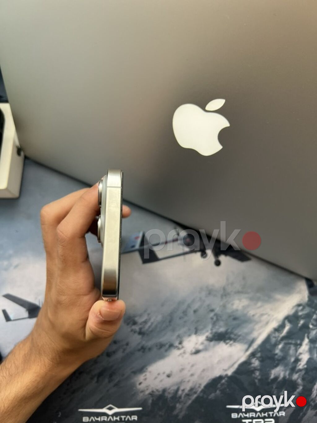 IPhone 15 Pro, Gümüşü, Face ID — Apple iPhone, Bakı (2)
