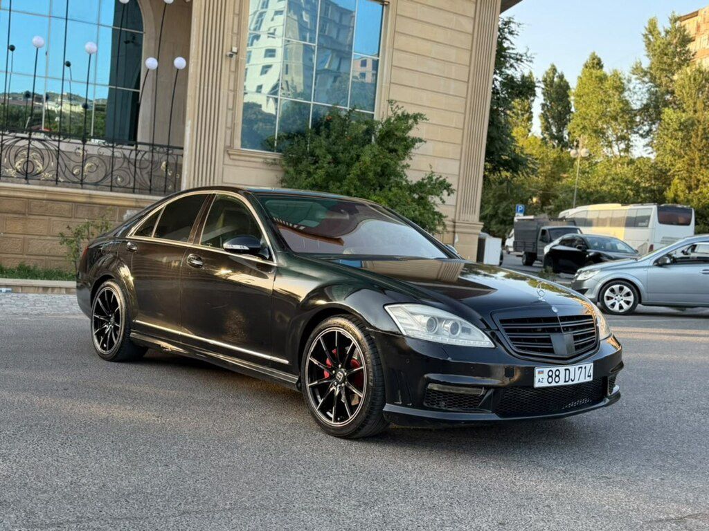 Mercedes S 350, 3.5 L, 2006 il, 500 014 km — Avtomobillər, Bakı (10)