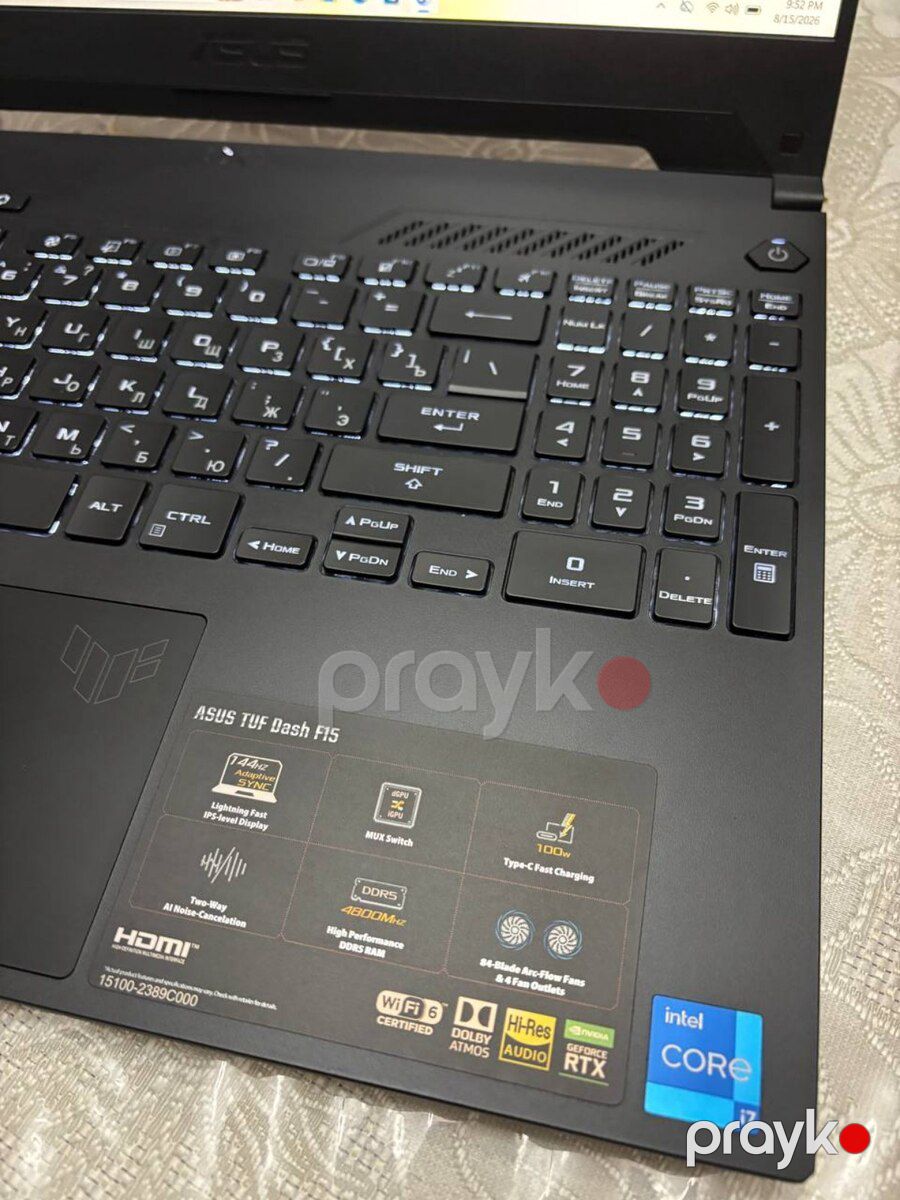 Asus Tuf Gaming RTX 3070 — Noutbuklar, Bakı (6)