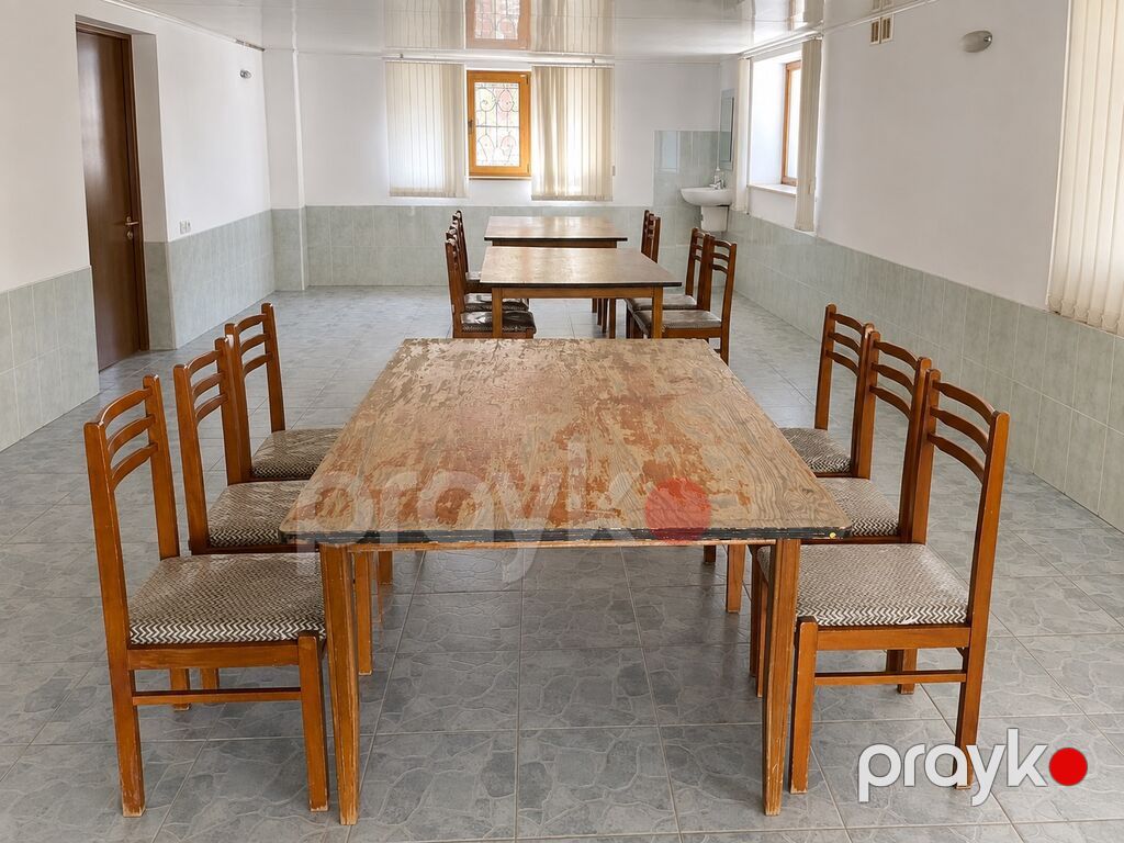 Mətbəx üçün, İşlənmiş, Açılmayan, Dördbucaq masa, 6 stul — Mebel, Digah (3)