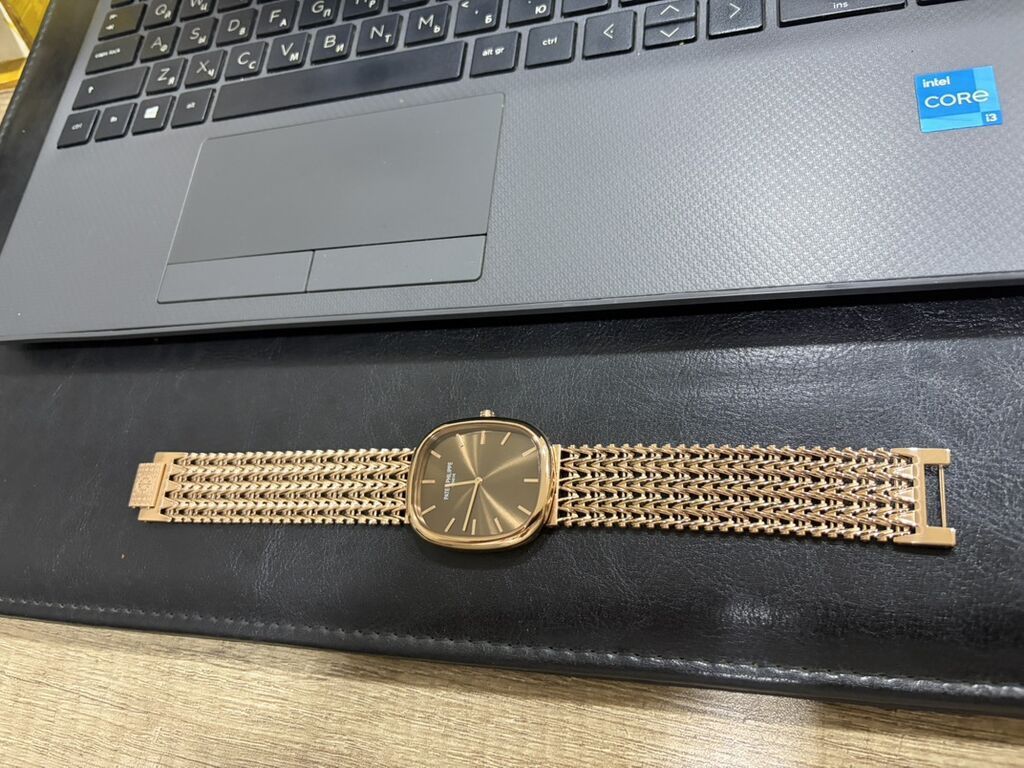 Patek Philippe – qızılı rəngli elegant qol saatı Saat yenidi - Korpus — Qol saatları, Bakı (2)