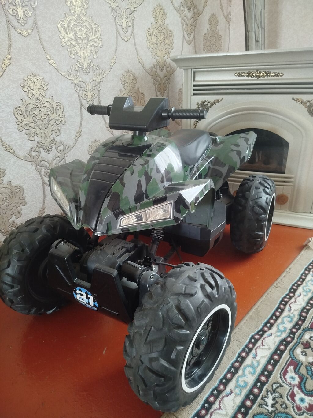 Uşaq üçün elektrikli kvadrosikl (batareyalı ride-on) - Gövdə