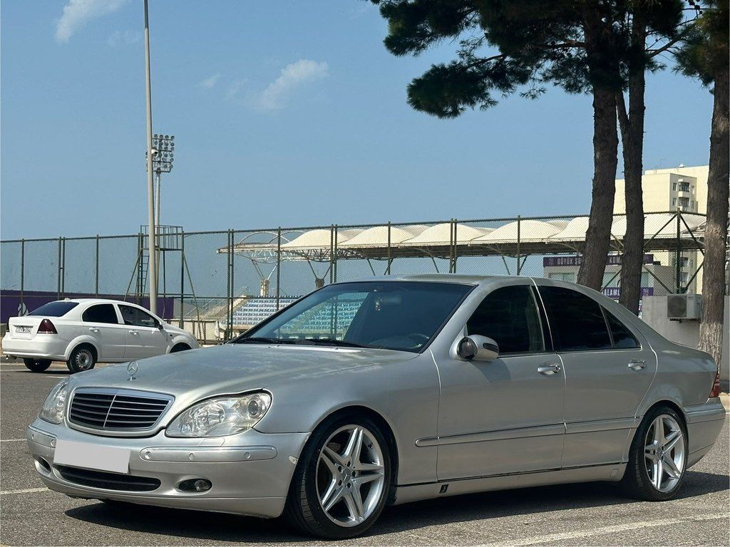 Mercedes S 320, 3.2 L, 2000 il, 400 000 km — Avtomobillər, Sumqayıt