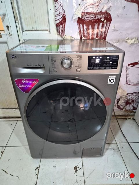 LG paltaryuyan maşın – 6 kq, Direct Drive, 6 Motion DD texnologiyası -