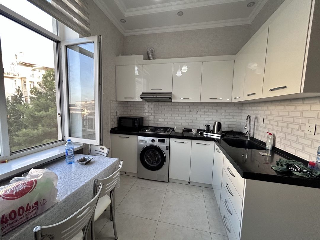 İcarəyə verilir 2 otaqlı yeni tikili 50 m² — Mənzil, Bakı (4)