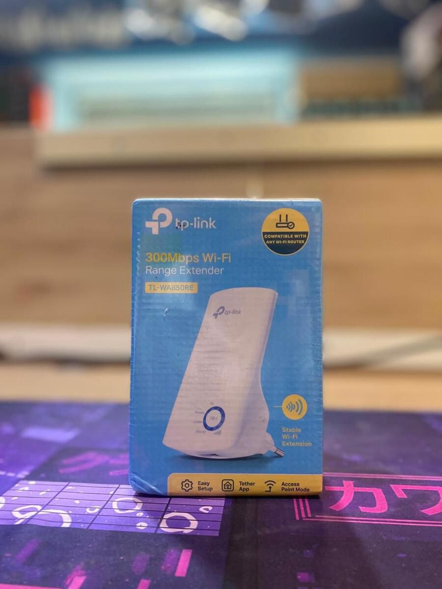 TP-Link TL-WA850RE – 300Mbps Wi-Fi Range Extender (Wi-Fi gücləndirici / Gücləndirici Repiter) — Şəbəkə və server avadanlığı, Bakı
