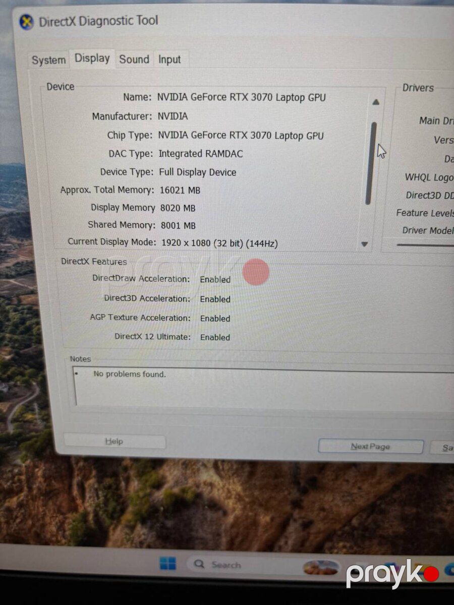 Asus Tuf Gaming RTX 3070 — Noutbuklar, Bakı (10)