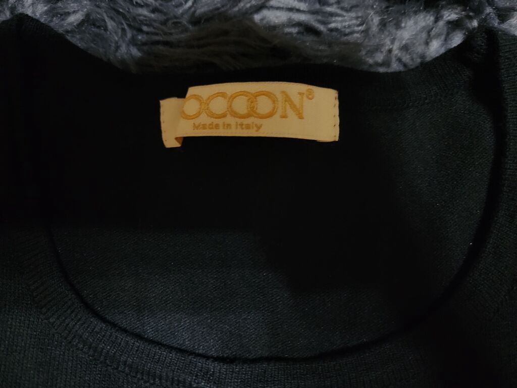Məhsul: Qadın köynəyi – Cocoon (Made in Italy) S ölçü - Rəng: Qara - — Şəxsi əşyalar, Bakı (5)