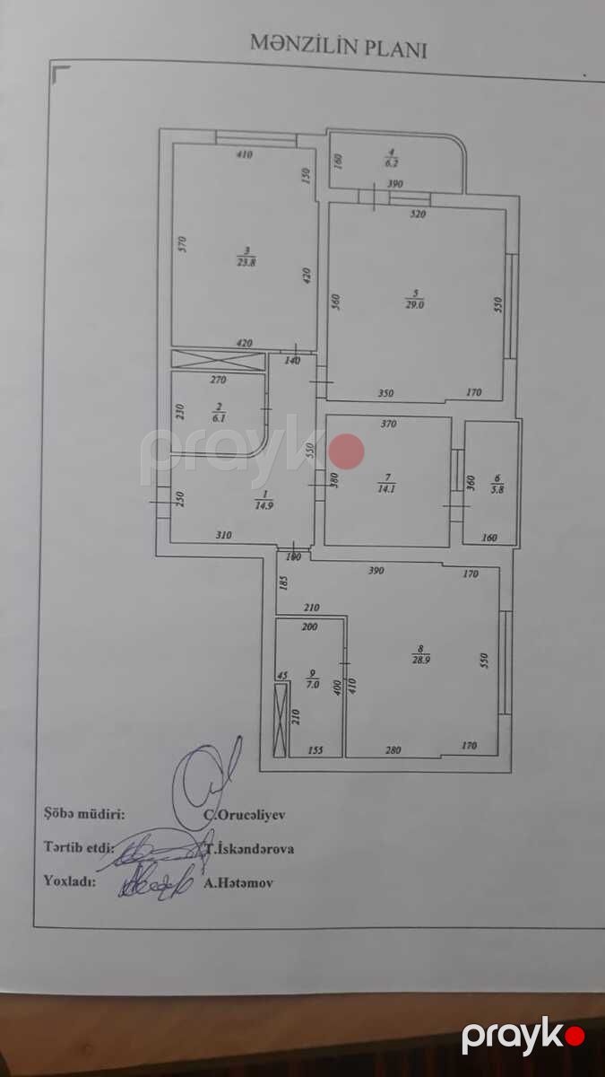 Satılır 3 otaqlı yeni tikili 136 m² — Mənzil, Bakı (4)