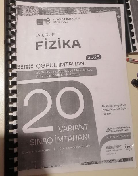 Fizika 20 sınaq