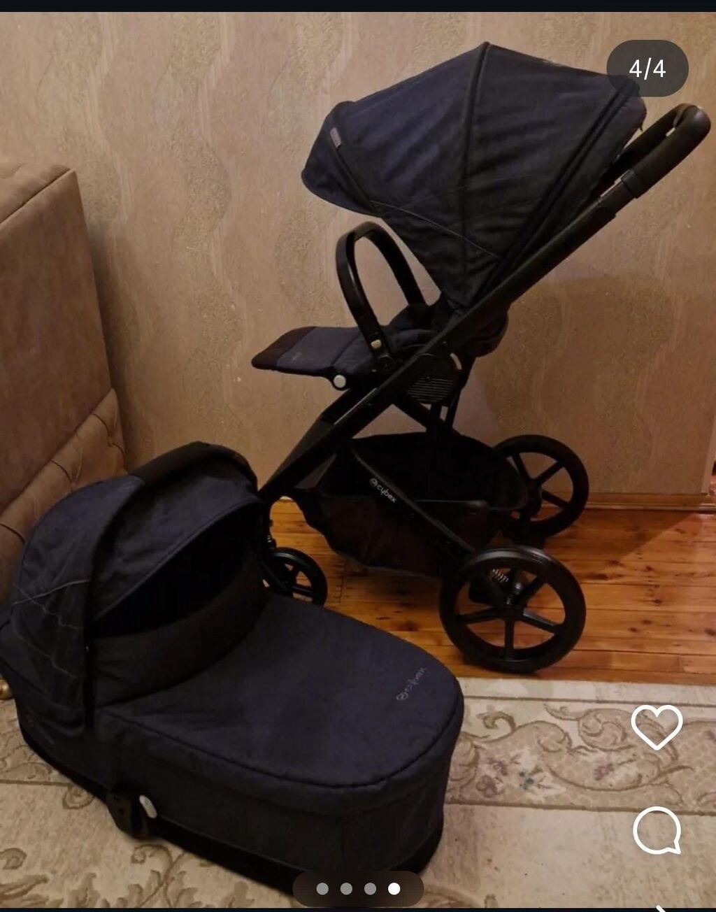 Dılek Cybex Balios S modeli uşaq arabası 550 azn satilir. qiyməti — Mallar, Masazır (3)