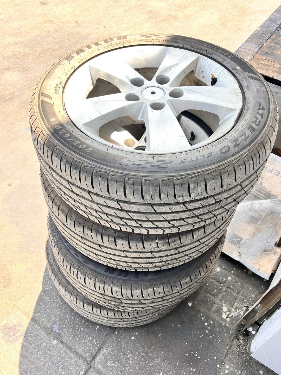 Hyundai Elantra təkərləri R16 — Ehtiyat hissələri və aksesuarlar, Bakı (6)