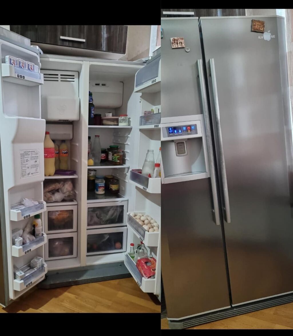 İkiqapılı soyuducu Silverline evdən satış 470₼. Ünvan Həzi — Soyuducular, Digah