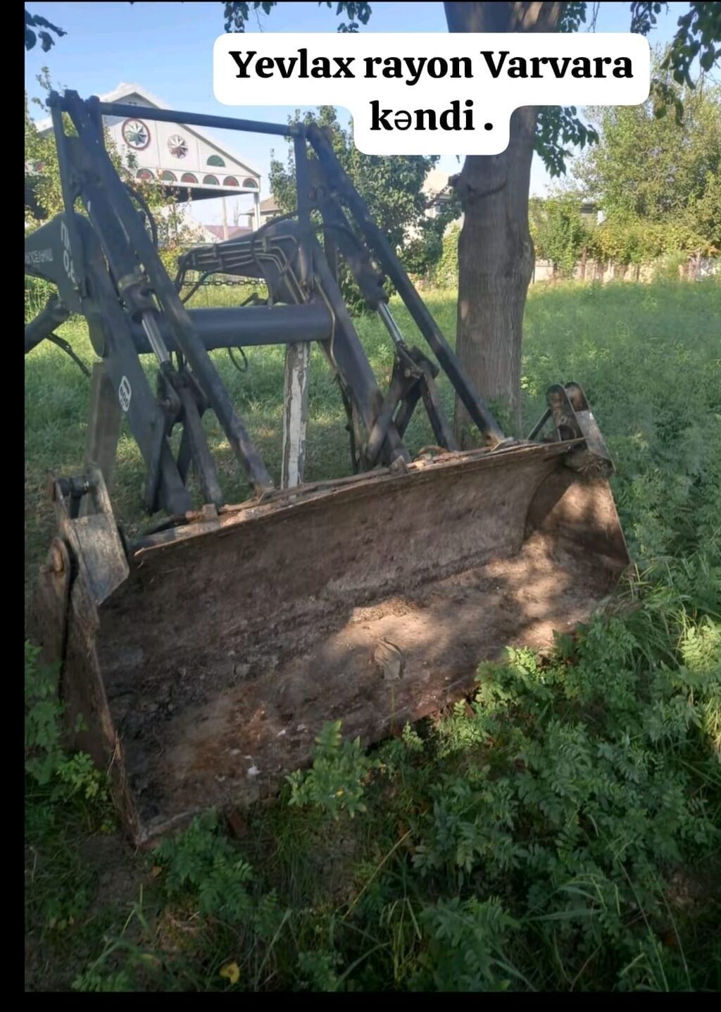 - Yer: Yevlax rayonu, Varvara kəndi — Kənd təsərrüfatı avadanlığı, Yevlax