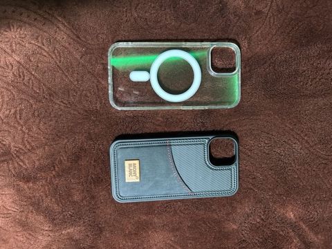 iPhone 14 üçün aksesuarlar — çexol və cüzdan dəsti