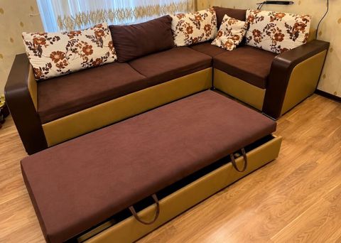 Real alıcıya endirim olacaq künc divandı açılır yataq olur köçlə bağlı