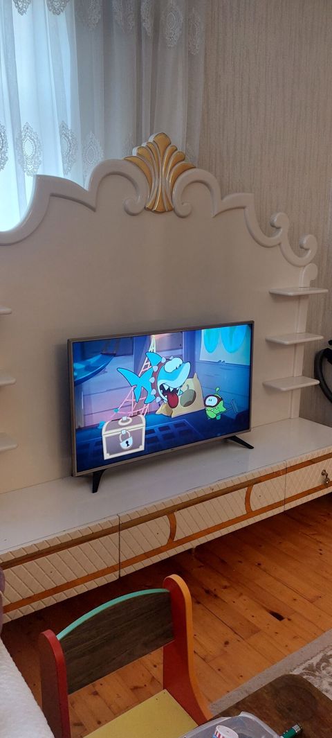İşlənmiş, Düz TV altlığı, Polkalı — Masazır
