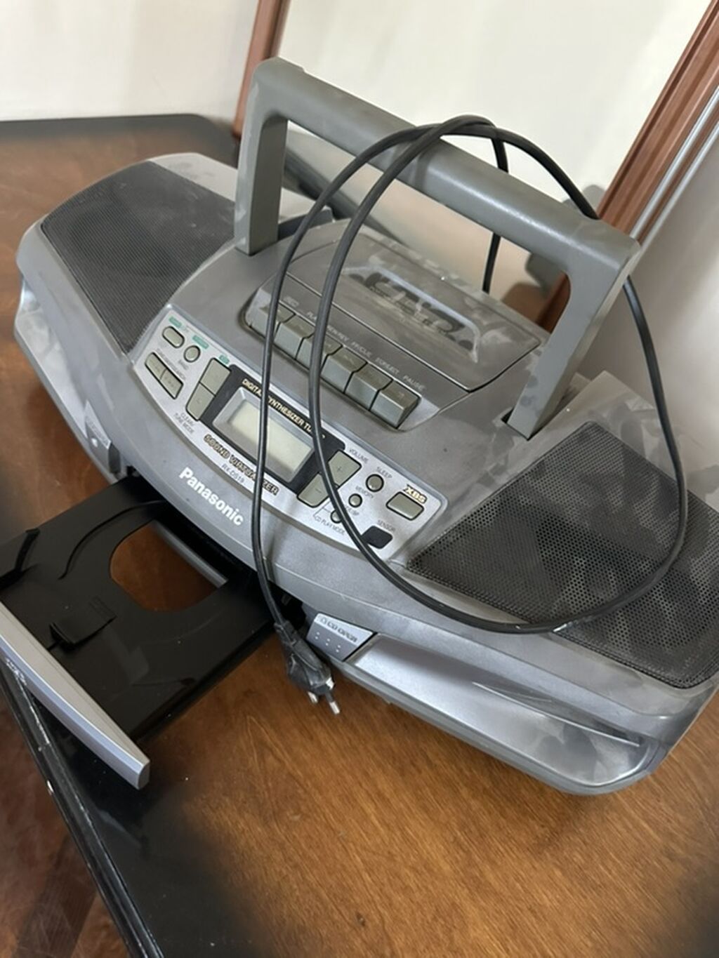 Panasonic portativ musiqi mərkəzi/boombox - Kasset pleyer (üst — Elektronika, Bakı (2)