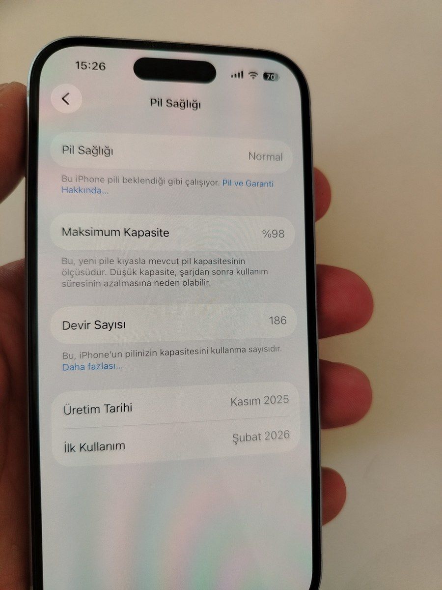 Apple iPhone 15 Blue 128GB/6GB — Telefonlar və qadjetlər, Bakı (7)