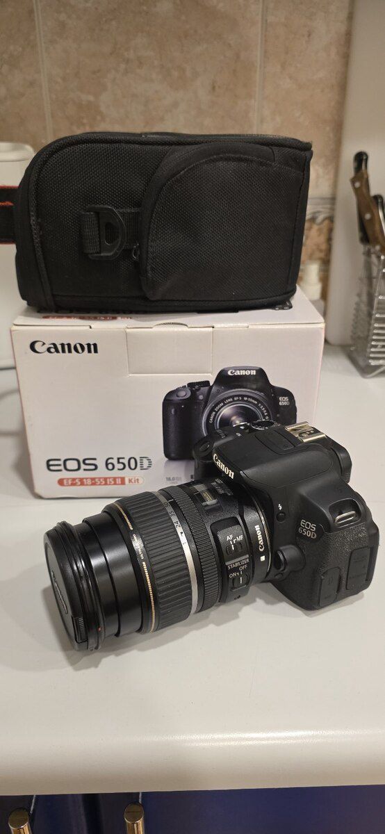 Canon 650D 17 85 — Elektronika, Bakı