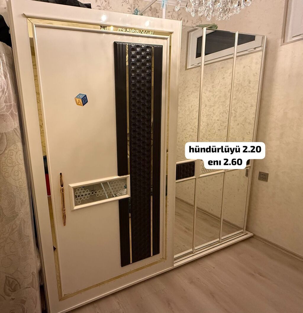 *Dolab satilir* *💸qiyməti 200₼* *🏠ünvan ehmedli z⁹⁰kod8987*👩🏻‍💻 — Mebel, Bakı