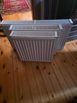 Panel tipli su radiatorları (3 ədəd) - Material: Polad, ağ rəng - — Radiatorlar