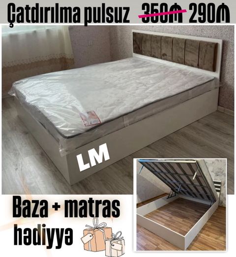 İkinəfərlik _* BAZALI TAXT*_ _*SİFARİŞLƏ VƏ YENİ*_ Qiymət : *290₼*