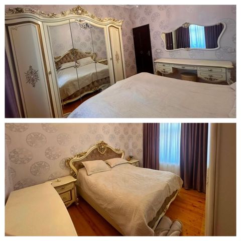 2 təknəfərlik çarpayı, Dolab, Komod, 2 tumba, İşlənmiş