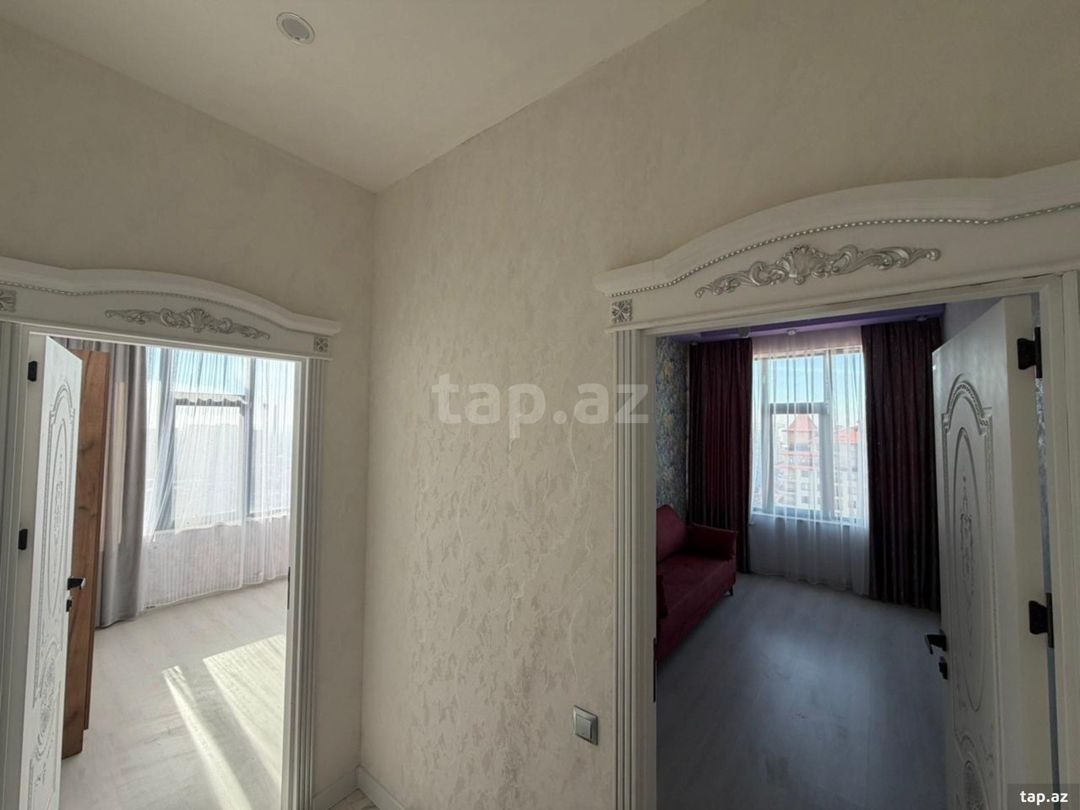 3-otaqlı yeni tikili, Qara Qarayev m., 116 m² — Daşınmaz əmlak, Bakı (9)