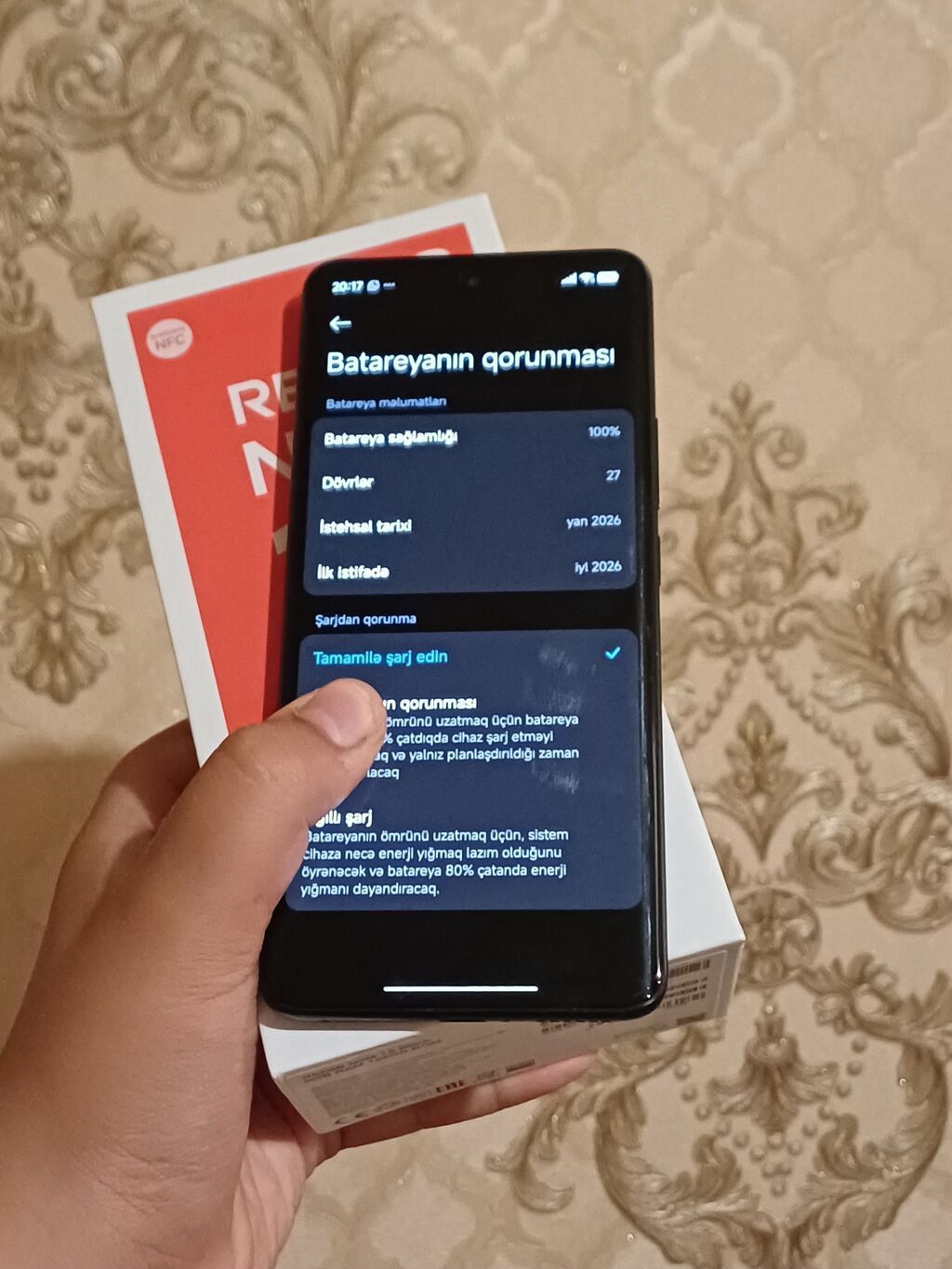 Redmi Note 14 Pro+, 128 GB, rəng - Qara, Zəmanət, Barmaq izi, Simsiz şarj — Elektronika, Bakı (3)