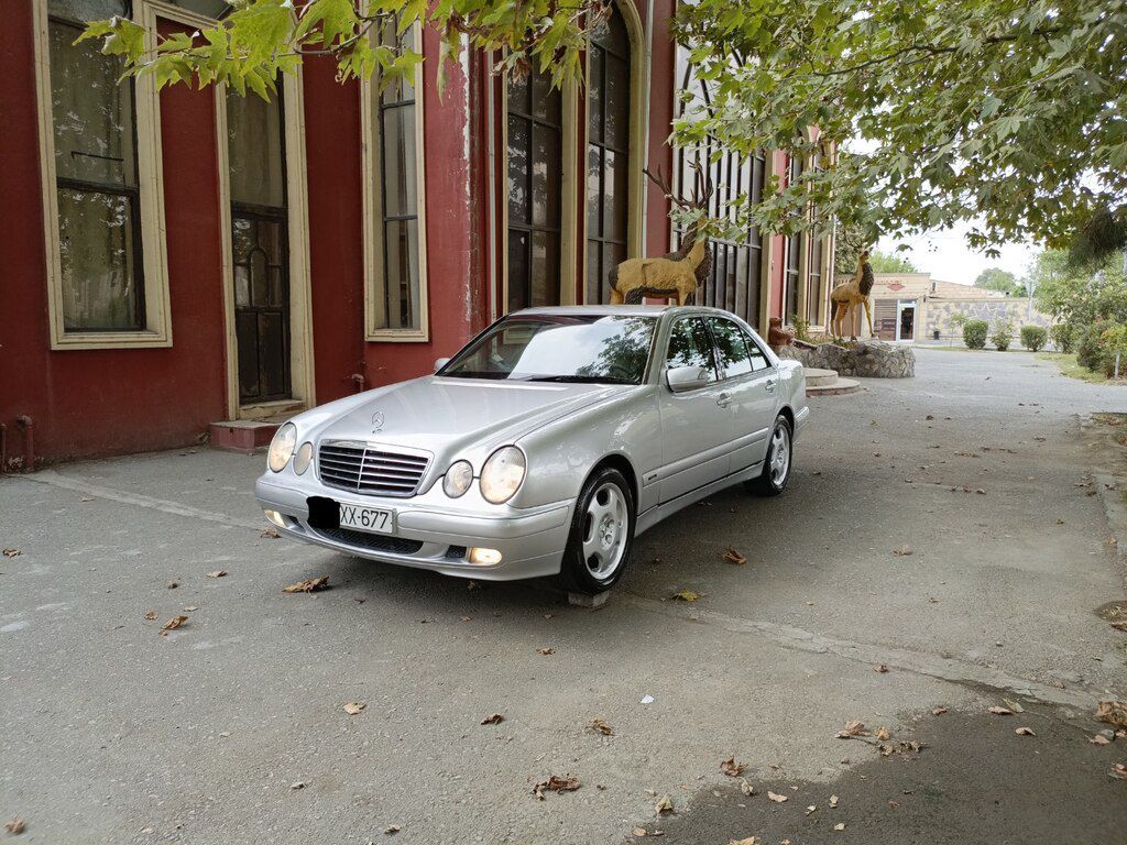 Mercedes E 200, 2.0 L, 2000 il, 330 000 km — Avtomobillər, Bərdə (3)