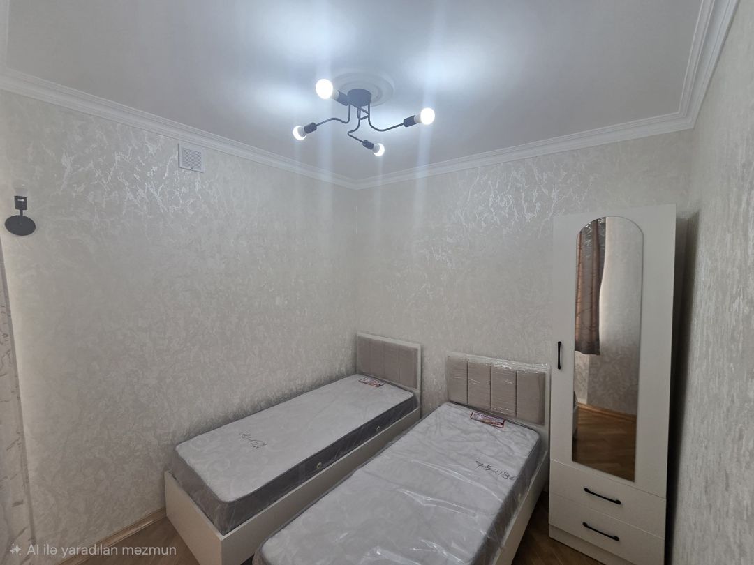 2-otaqlı mənzil kirayə verilir, Elmlər Akademiyası m., 50 m² — Daşınmaz əmlak, Bakı (7)