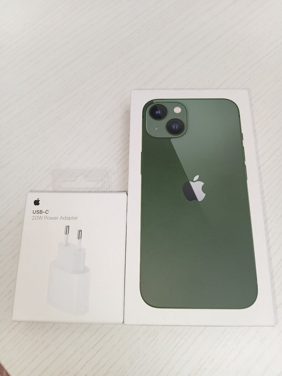 Apple iPhone 13 Green 128GB/4GB — Mallar, Bakı