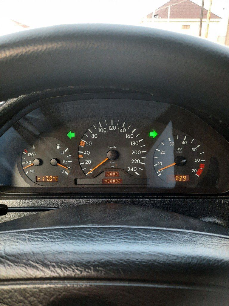 Mercedes C 180, 1.8 L, 1997 il, 406 000 km — Avtomobillər, Gəncə (2)
