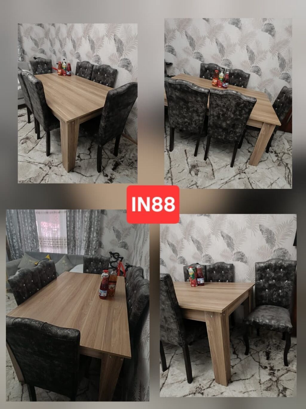 Masa ve oturacaq desti tecili olaraq satilir 280 manata.Masa acilmir