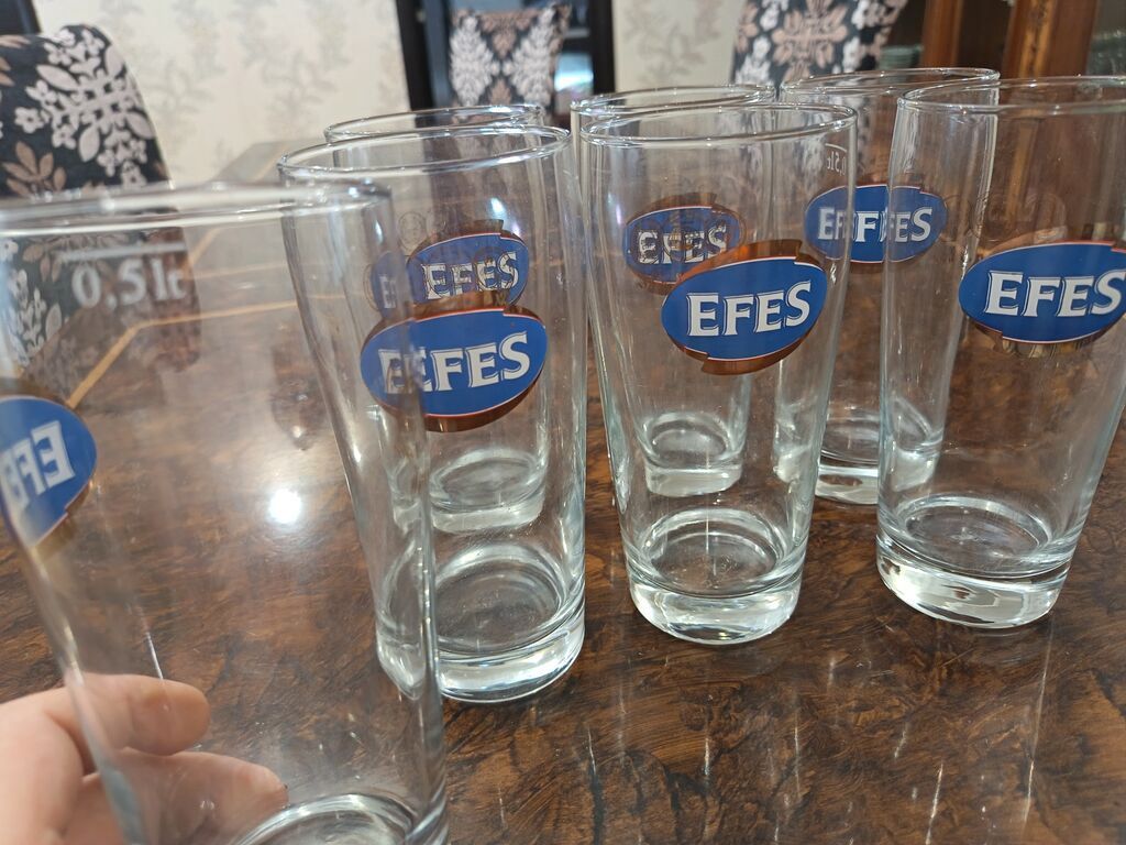 Stəkanlar, Şüşə, 8 ədədli dəst, 500 ml — Mallar, Mehdiabad (2)
