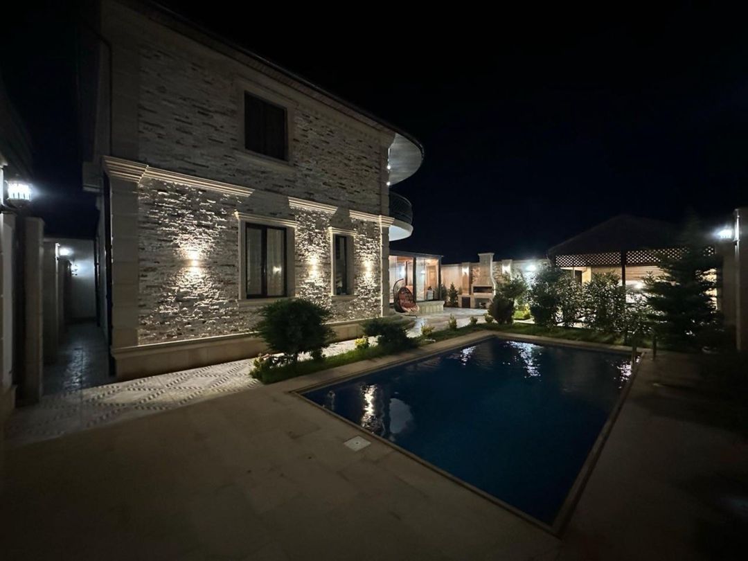 İcarəyə verilir 4 otaqlı həyət evi/bağ evi 200 m² — Ev, villa, Bakı (4)