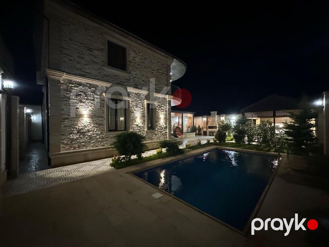 İcarəyə verilir 4 otaqlı həyət evi/bağ evi 200 m² — Ev, villa, Bakı (4)