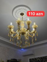 Led Çılçıraq, 4 və daha çox lampa — İşıqlandırma